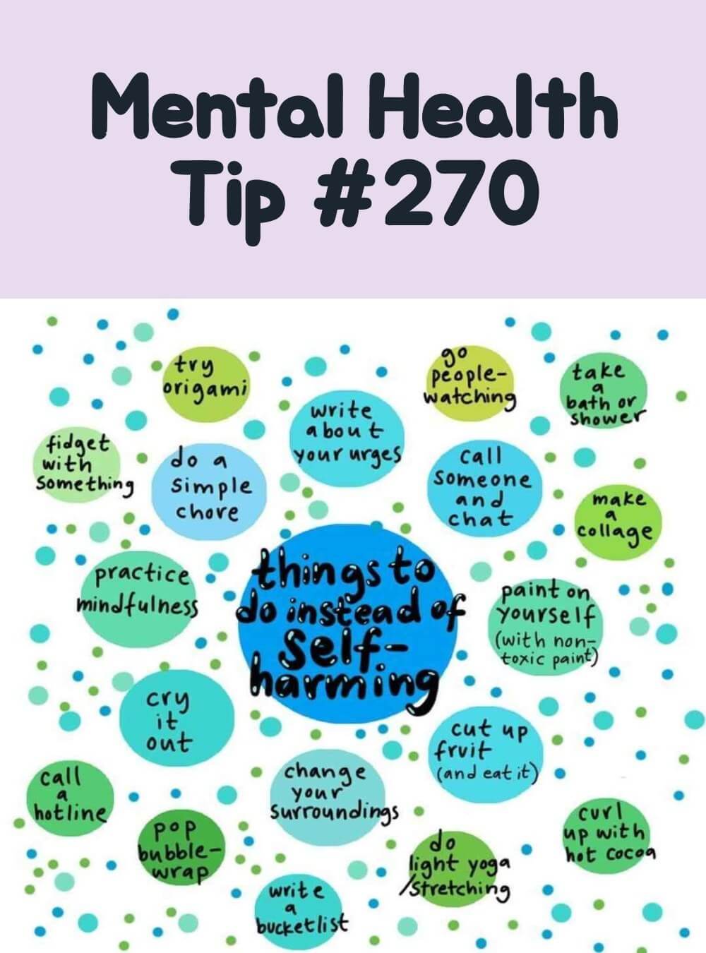 Emotional Well-being Infographic | Mental Health Tip #270